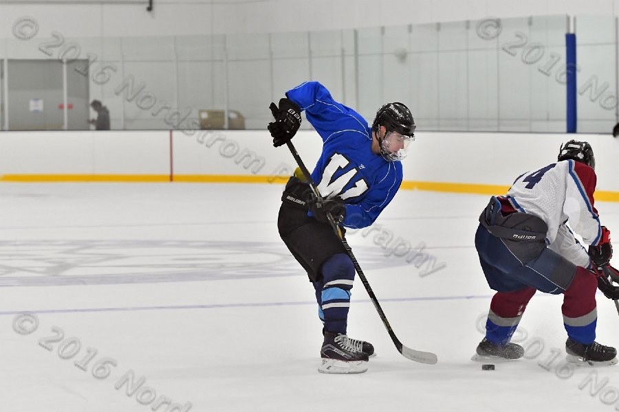 Wheaton College Men\'s Ice Hockey vs Middlesex Community College. - Photo By: KEITH NORDSTROM